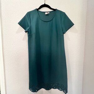 TWIK Women's Green Dress with Cutout Design